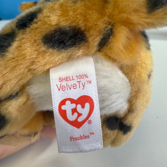 Ty Beanie Boo Freckles Leopard Plush 6” EUC Velvety Soft Stuffed Animal - Picture 5 of 5